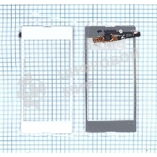 Сенсорное стекло (тачскрин) для Sony Xperia E3 (D2202) белое