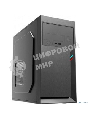 Компьютерный корпус с блоком питания 450Вт. Case Foxline FL-702, mATX, 1x5.25EXT, 1x3.5EXT, 2x3.5INT, 2xUSB 2.0, HDA, w/o FAN, w/450W ATX PSU, w/1.2m EU pwr cord