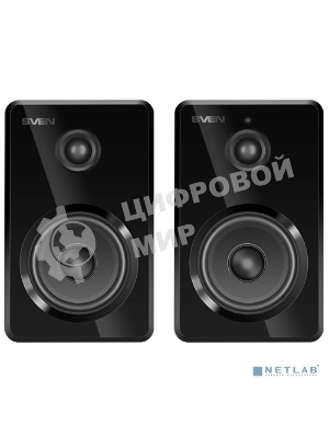 Акустическая система SVEN 2.0 SVEN SPS-725 черный (50 Вт, BT, пульт)