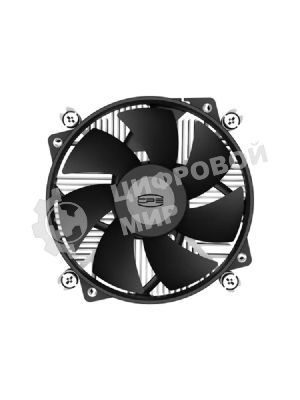 Устройство охлаждения (кулер) PcCooler R95-I черный 95мм алюминий+медь 2800rpm 31.2db 4-pin 95W 60мм