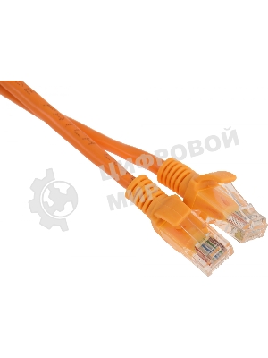 Патч-корд Premier PP12-2M/O 1000Гбит/с UTP 4 пары cat.5E CCA molded 2м оранжевый RJ-45 (m)-RJ-45 (m)