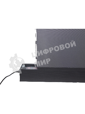 Экран Cactus 125x221 см FloorRising CS-PSFRCLR-221X125 16:9 напольный рулонный черный (моторизованный привод)