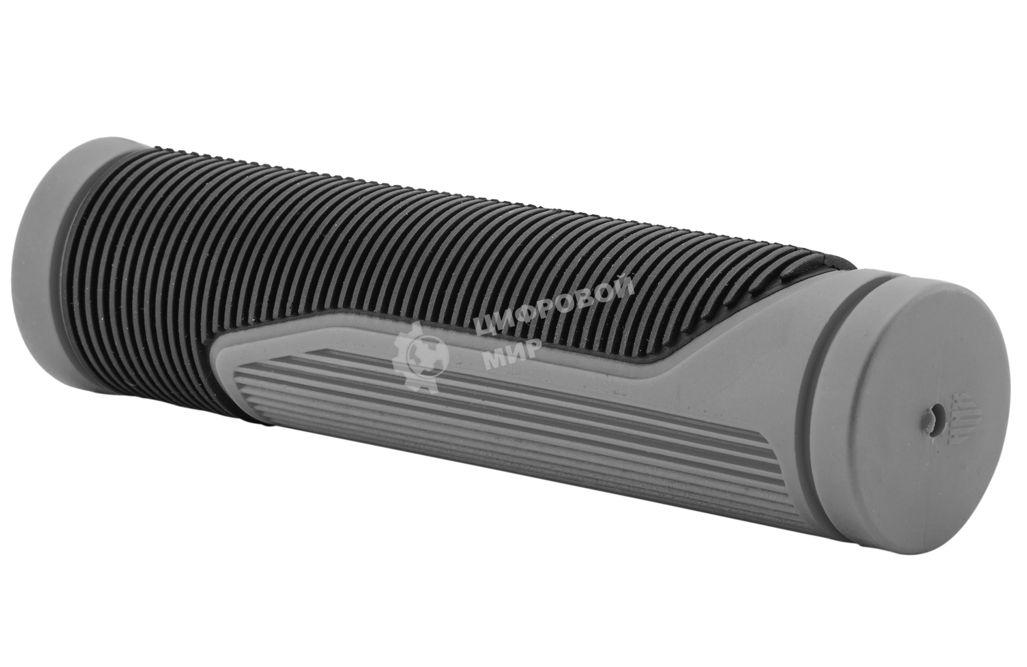 Грипсы XH-G200B 130 мм чёрно-серые Грипсы XH-G200B, длина 130 мм, термопластичная резина, чёрно-серые