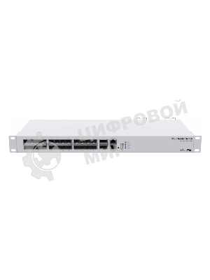 Коммутатор в стойку MikroTik CRS326-24S+2Q+RM, 24х SFP+, 2x QSFP+