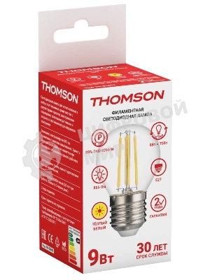 Лампа светодиодная Hiper THOMSON LED FILAMENT GLOBE 11W 1100Lm E27 4500K TH-B2096