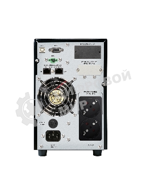Источник бесперебойного питания CROWN On-Line CMUOA-350-1K EURO 1000VA/900W, корпус металл, TOWER, АКБ 3*12V/7AH, PF-0.9, AVR 110-300V, порт RJ-11/45+USB/RS-232, EPO, розетки 2*EURO, входной кабель 2 м, вентилятор охлаждения, автомат, слот для SNMP, порт для доп. батарейных кабинетов, ПО