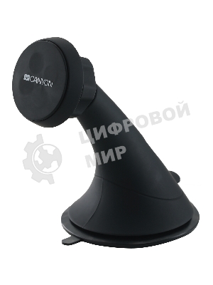 Автодержатель для смартфона на панели приборов и ветровом стекле Canyon Car черный