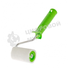 Валик Сибртех велюр с ручкой, 65 мм, ворс 2 мм, D - 36 мм, D ручки - 6 мм