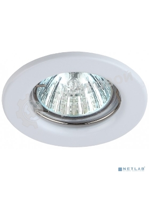 Светильник ЭРА ST1 WH штампован. MR16 12В 50Вт бел.