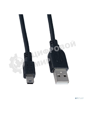 Кабель PERFEO USB2.0 A вилка - Mini USB вилка, длина 0,5 м (U4304)