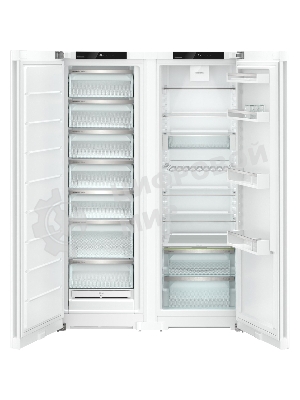 Холодильник Liebherr XRF 5220-22 001 (SFNd 5227-22 001 + SRd 5220-22 001) белый двухкамерный 398/271л морозилка сбоку, No Frost, Side by Side
