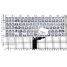 Клавиатура для ноутбука Asus Pro P3540, X545 черная