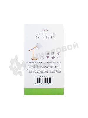 Светильник настольный СТАРТ CT83, E27, до 40Вт, 1,5м, белый