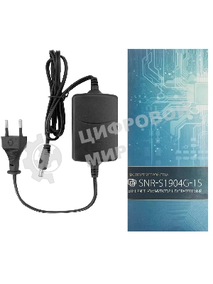 Коммутатор SNR SNR-S1904G-1S, 1Gbит/с, количество портов 4 шт, (L2)