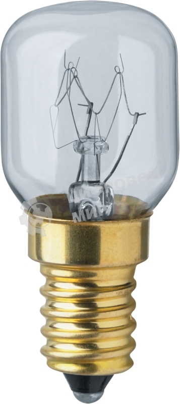 Лампа накаливания Navigator NI-T25-15-230-E14-CL (для духовых шкафов)