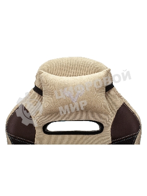 Кресло Бюрократ VIKING 6 KNIGHT BR FABRIC коричневый, ткань, 120 кг, механизм качания