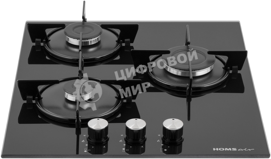 Газовая варочная панель HOMSair HGG431BK