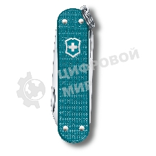 Нож перочинный Victorinox Classic Wild Jungle (0.6221.242G) 58мм 7 функций карт.коробка