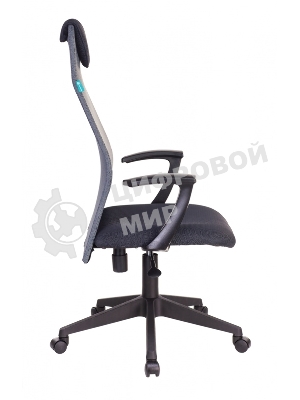 Кресло руководителя Бюрократ KB-8N/DG/TW-12 серый TW-04 TW-12 сетка