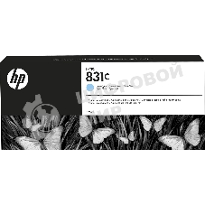 Картридж струйный HP 831C светло-голубой для HP Latex 110, HP Latex 375, HP Latex 310, HP Latex 315 775ml