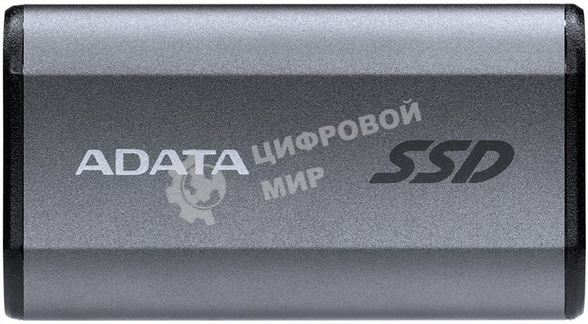 Внешний SSD ADATA Elite SE880, 500 Gb, USB 3.2 Gen 2x2 Type-C, R/W 2000/2000, серый