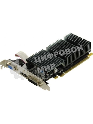 Видеокарта AFOX AF210-1024D2LG2 GEFORCE G210 1Gb DDR2 64BIT DVI HDMI VGA LP HEATSINK RETAIL PACK