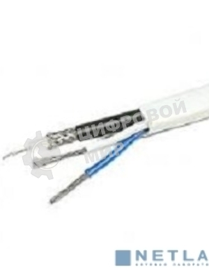 Кабель PROconnect КВК-В-2+2x0,75 мм² (Cu/CCA) (96) белый (бухта 200 м)