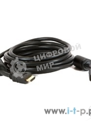 Кабель HDMI/DVI 5bites APC-014-150 HDMI M/HDMI M V1.4b, высокоскоростной, ethernet+3D, зол.разъемы, ферр.кольца, 15м.