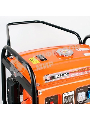 Электрогенератор бензиновый Patriot Max Power SRGE 3800, 3 кВт, 78 дБ, 43.6 кг