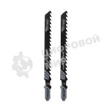 Пилка для электролобзика по дереву Kranz T144DP 100 мм 6 зубьев на дюйм 8-60 мм (2 шт./уп.)