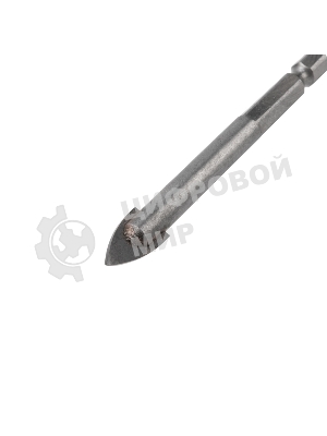 Сверло по стеклу и керамике Kranz 10 мм, шестигранный хвостовик