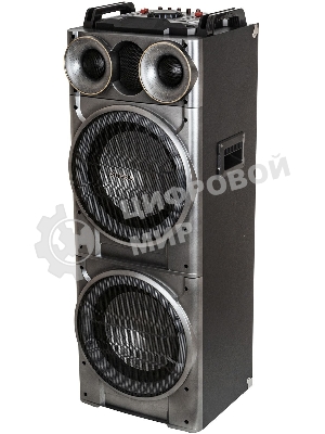 Минисистема SUPRA SMB-2150 черный 1200Вт FM USB BT SD (в комплекте: активн.+пассив.колонки)