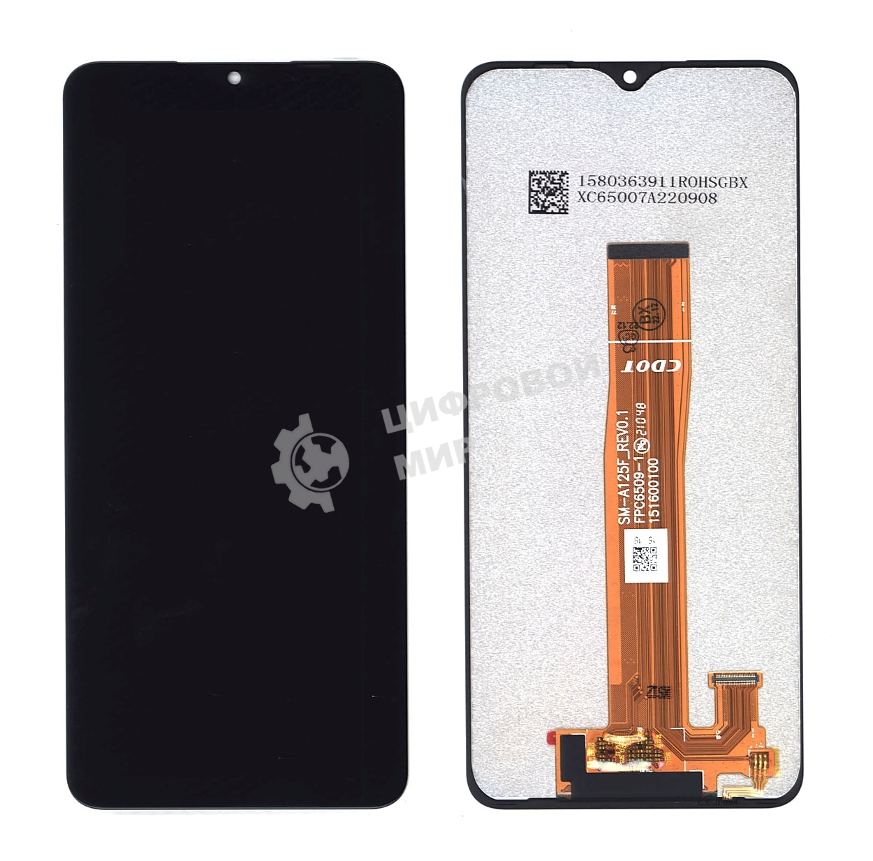 Дисплей для Samsung Galaxy A12 Nacho SM-A127F/DSN (incell) черный