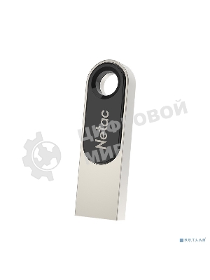 Флешка USB Netac U278 (NT03U278N-032G-20PN), 32Gb, USB 2.0, R/W 50/10, серебристый/черный