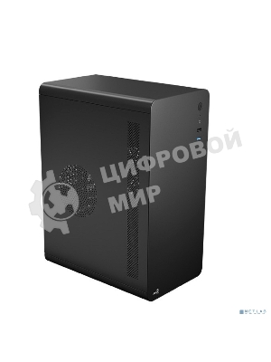 Компьютерный корпус Aerocool / Formula CS-110-S-BK-v1 (mATX, 0.7мм, USB 3.0 x1, USB 2.0 x2, 1x 8см Black Fan)