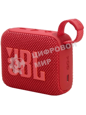 Портативная акустика JBL GO 4, красный