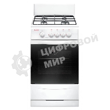 Плита газовая Gefest ПГ 3200-08 белый, конфорок 4 шт, духовка 42 л, 50 см x 85 см x 53 см