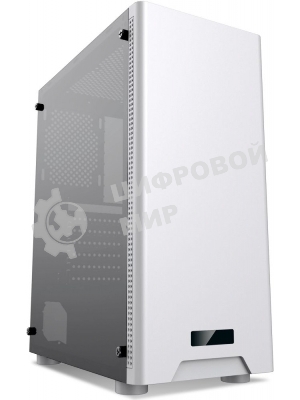 Компьютерный корпус Aerocool/Formula CL-3301W TG белый без БП ATX 1x120мм 2xUSB 2.0 1xUSB 3.0 audio bott PSU