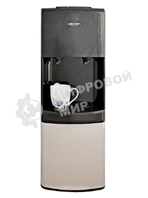 Кулер Vatten V42NE напольный, электронный, черный/серебристый