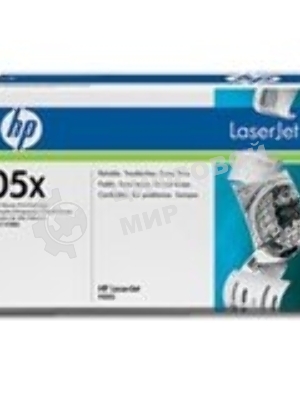 Картридж лазерный HP CE505X черный для LJ P2055 6500 стр.