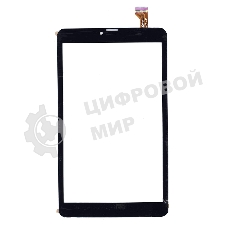 Сенсорное стекло (тачскрин) для Digma Plane 8550S 4G черное