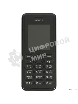 Мобильный телефон NOKIA 108 TA-1627 DS EAC черный