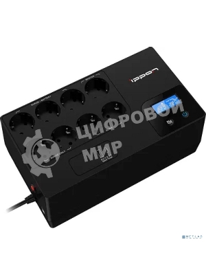 Источник бесперебойного питания Ippon Kirpich 850 480Вт 850ВА черный