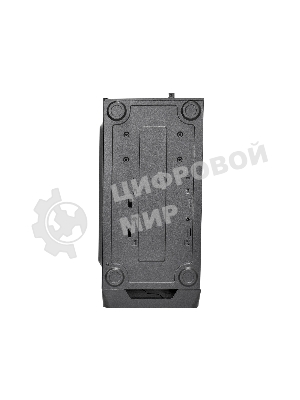 Компьютерный корпус Miditower ExeGate XP-332-UNS400 (ATX, БП UNS400 с вент. 12см, 2хUSB, аудио, черный)