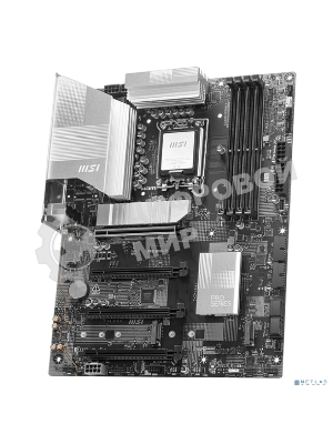 Материнская плата MSI PRO B860-P, LGA 1851, Intel B860, 4xDDR5, 4xSATA, 3xM.2, 1xPCIe 5.0 x16, 1xPCIe 4.0 x4, 2xPCIe 4.0 x1, 1xHDMI, 1xDP, 1xUSB-C, 1x 5Gb LAN, 2xUSB-A 3.2 Gen 2, 2xUSB-A 3.2 Gen 1, 4xUSB-A 2.0, 3x3.5 мм, 7.1, ATX
