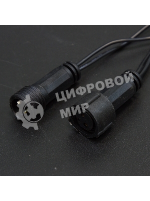 Гирлянда Neon-night Нить 10м, постоянное свечение, черный ПВХ, 230В, желтый