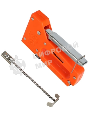 Степлер PATRIOT SPQ-113, пластиковый корпус, скобы тип 53 (4-8мм), 100 скоб в комплекте