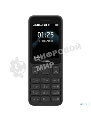 Мобильный телефон Nokia 125 TA-1655 DS EAC черный