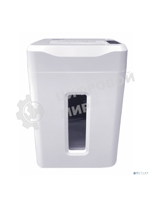 Шредер Office Kit S210N 3,9x38 белый (секр.P-4) фрагменты 16лист. 35лтр. скрепки скобы пл.карты CD