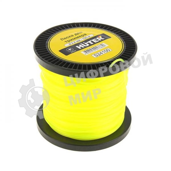 Леска для садовых триммеров Huter S24100 d=2.4мм L=100м для Hunter GGT-800S(T)/1000S(T)/1300S(T)/1500S(T) (71/2/4)